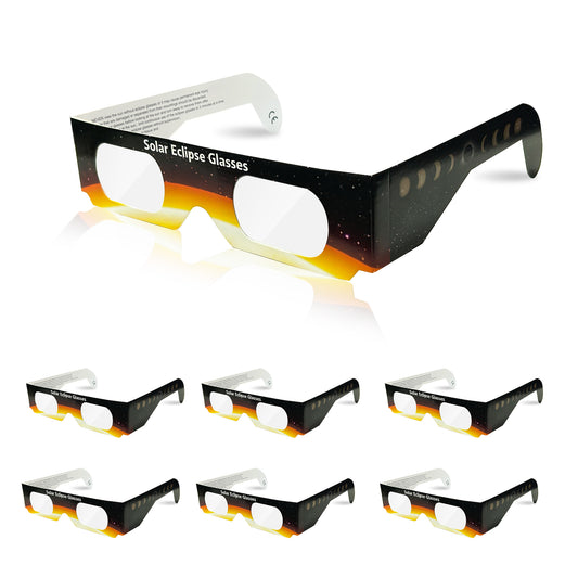 Sen ZhuSolar Eclipse Glasses - CE and ISO Certified Safe Shades for Direct Sun Viewing